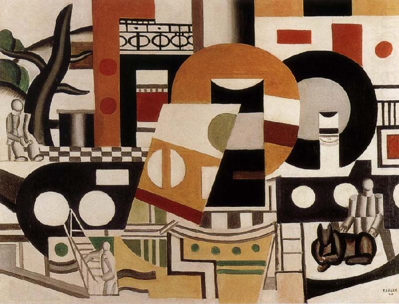 Drag the boat, Fernard Leger